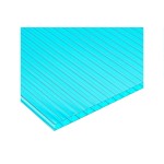 Policarbonato Alveolar de 6mm 11.60 x 2.10 turqueza Policlase